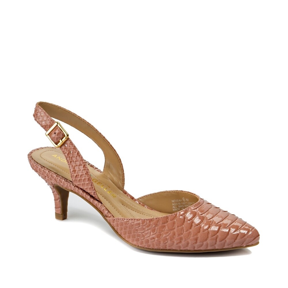 Andrew Geller Neveah Women's Heels Rose